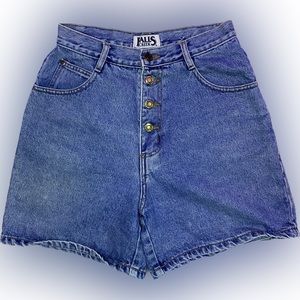 High Waisted Jean Shorts